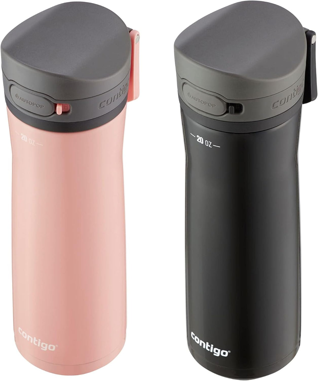 20oz Vacuum-Insulated Stainless Steel Travel Mug & Vacuum-Insulated Stainless Steel Water Bottle M910