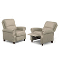 Fabric Push-Back Recliners 2 Pk. Barley Tan N5936