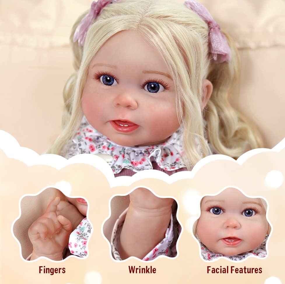 20'' Realistic Soft Body Baby Dolls with Gift Box Z18040