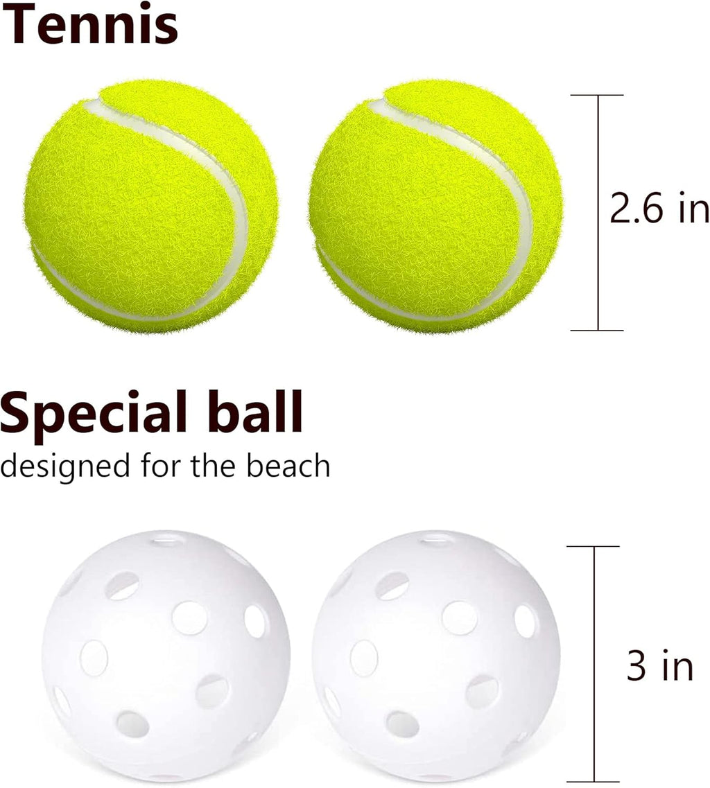 12 Buckets and 4 Balls Black Outdoor Toss Game Set U41913