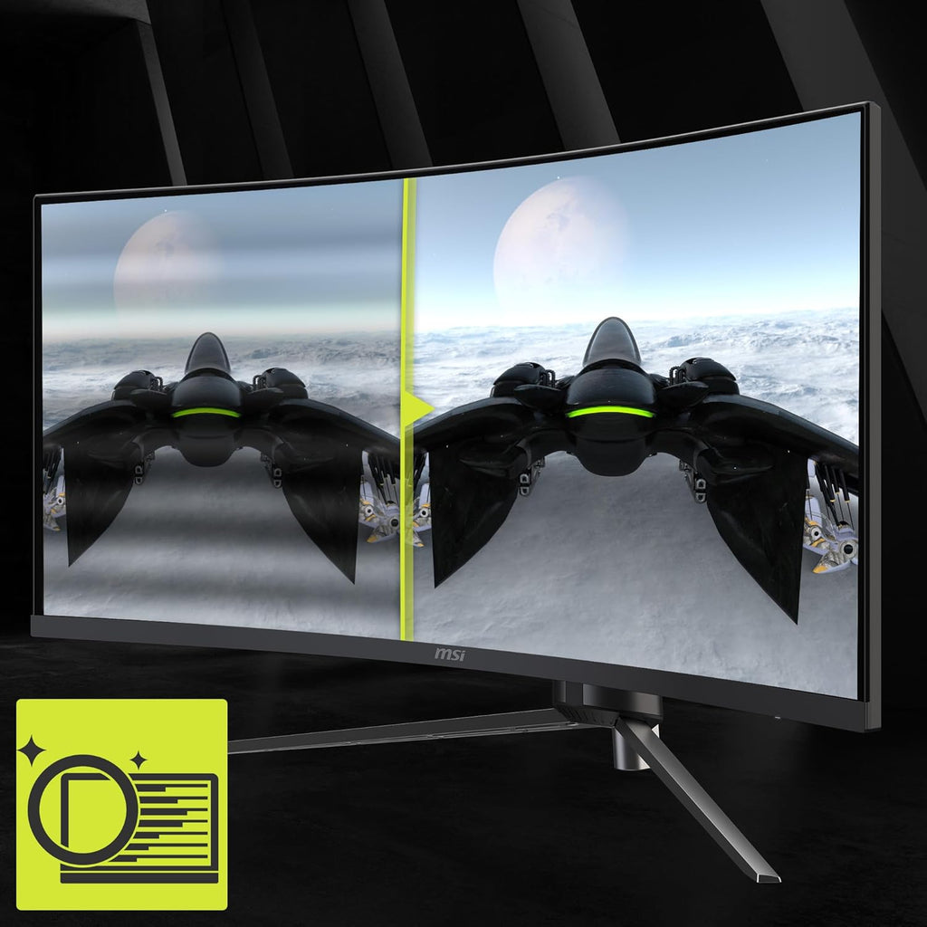 34-inch UWQHD 3440 x 1440 180Hz 1ms Black Computer Monitor H89742