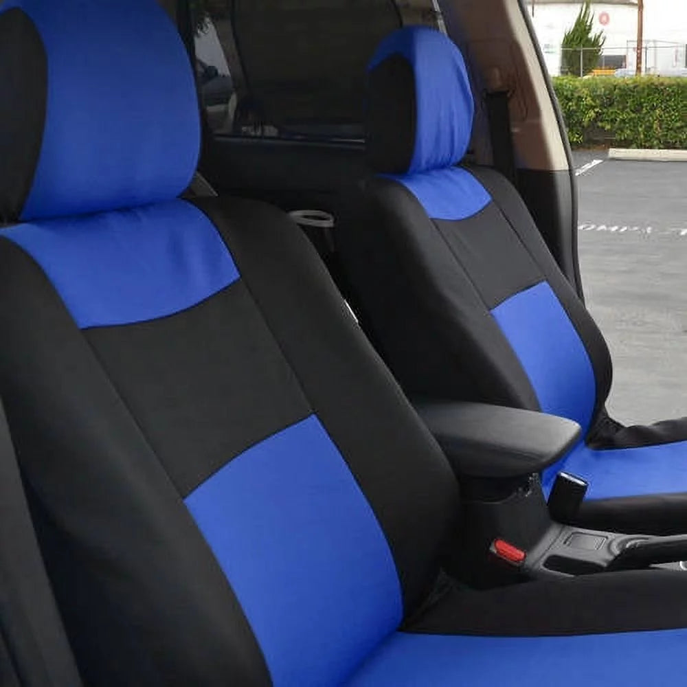 9pc Polyester Cloth Car Seat Covers P410375