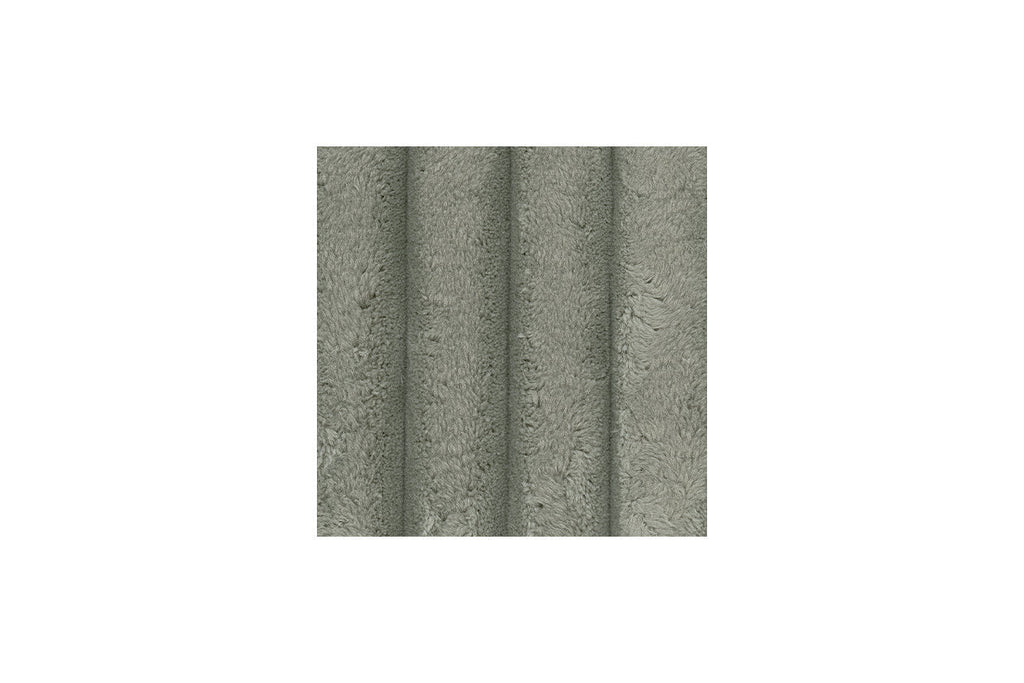 Oversized Gray Fabric Accent Ottoman M970
