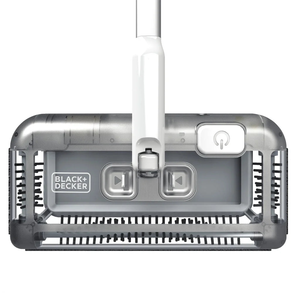 White Lithium Powered Floor Sweeper B1666