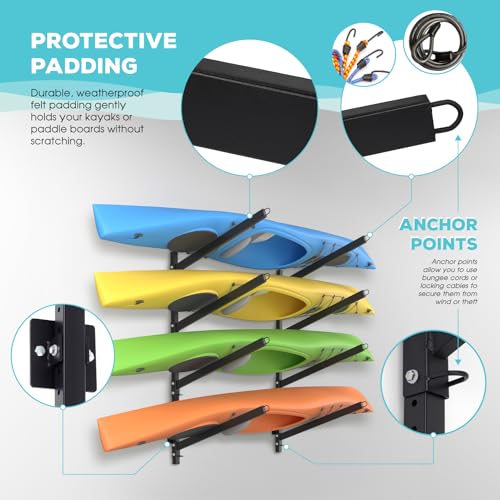 Adjustable Kayak Storage Rack P5183