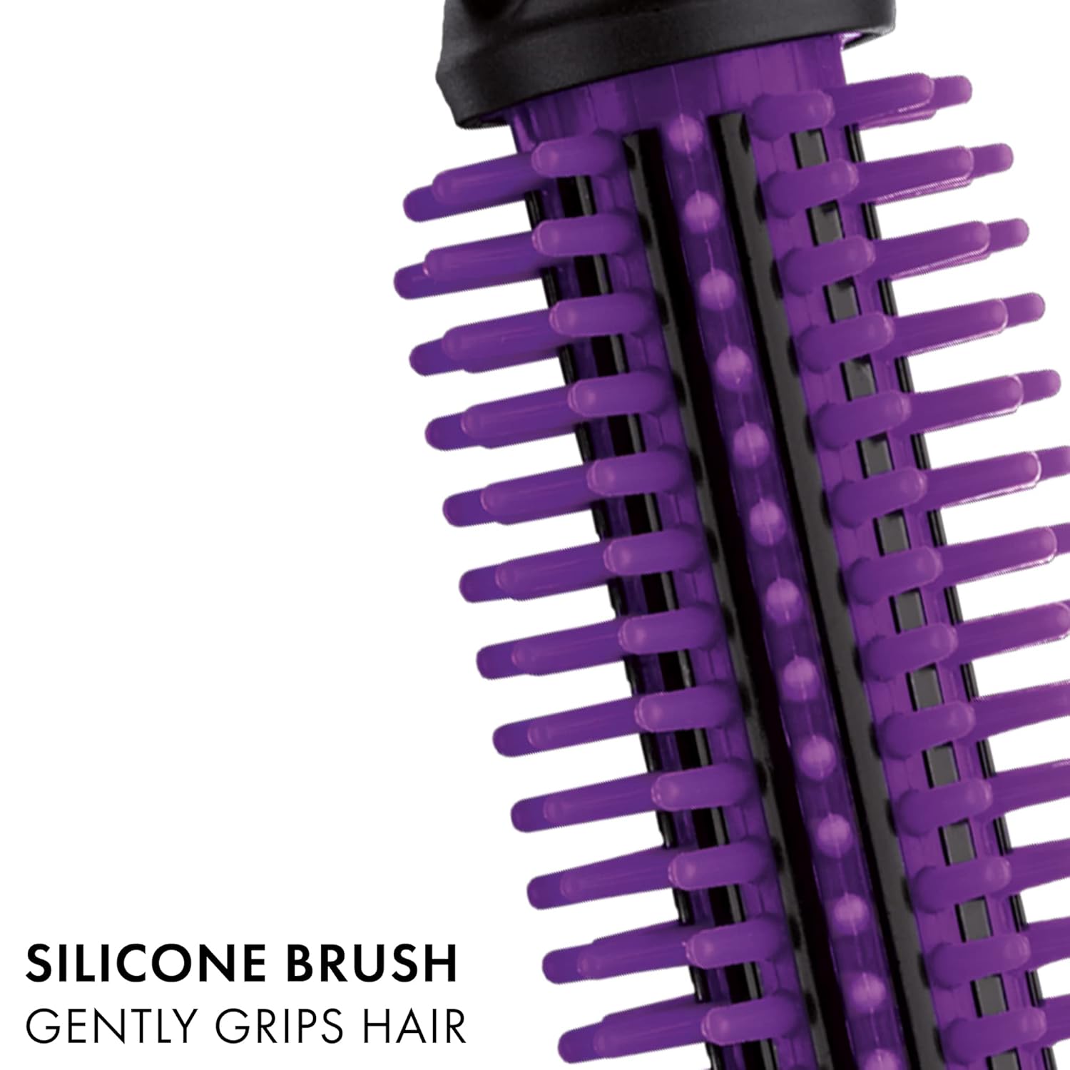 Heated Silicone Bristle Brush Styler H79789