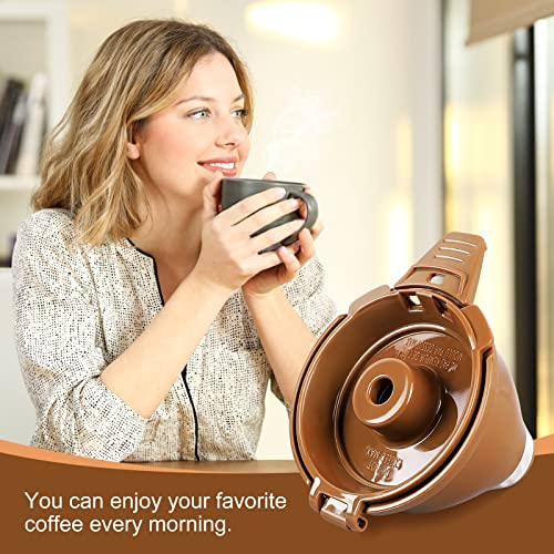 Reusable Single Serve Coffee Filter, 2 Pack, Brown L2689