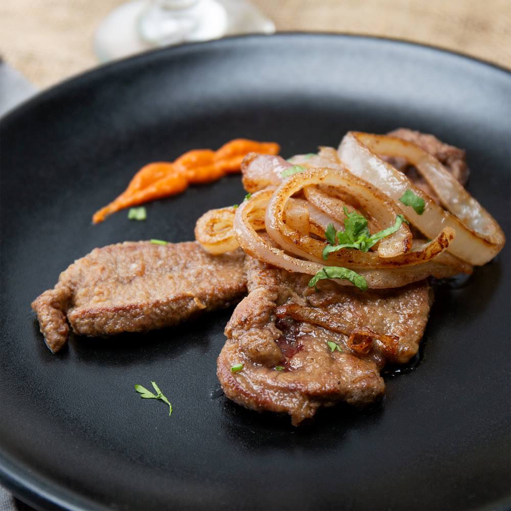 4 oz. Sliced Beef Liver 10 lb. Case R65105