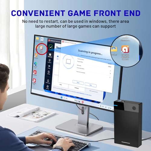 12TB Retro Gaming Hard Drive with 96000+ Classic Games B105