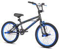 20 in. Matte Black and Blue Boy's Bicycle P301