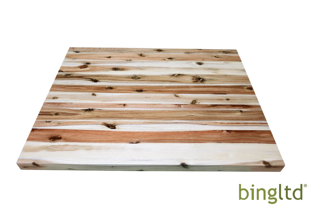 30" L x 24" Rectangular Acacia Butcher Block Countertop E848