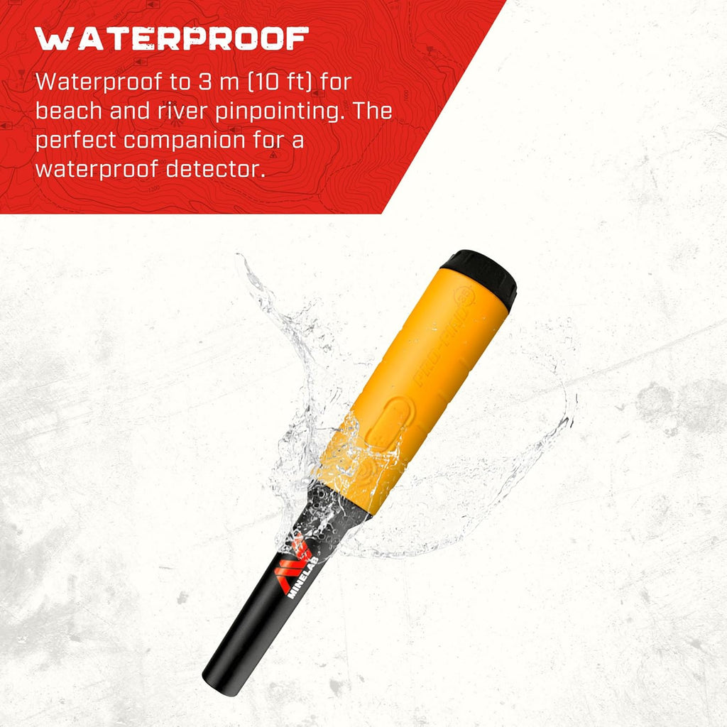 Waterproof Pinpointer Metal Detector with Tone ID & Adjustable Sensitivity P119849