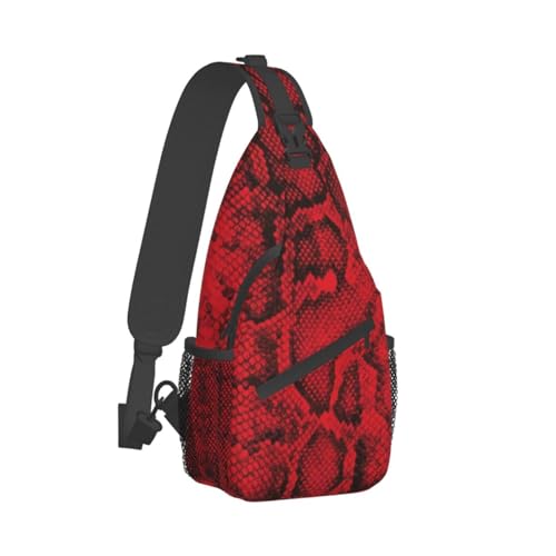 Snakeskin Crossbody Bag O489