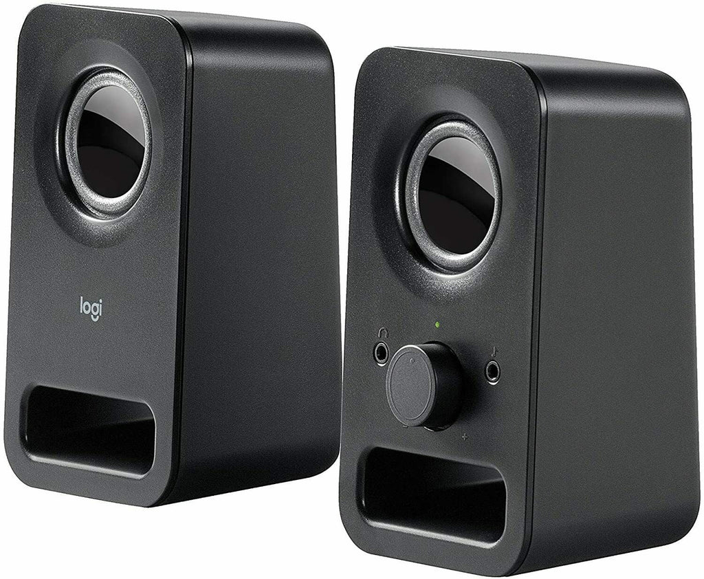 Black Wired Computer Speakers N889828
