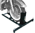 Adjustable Motorcycle Wheel Chock Stand Heavy Duty 1800lb Weight Capacity P837347