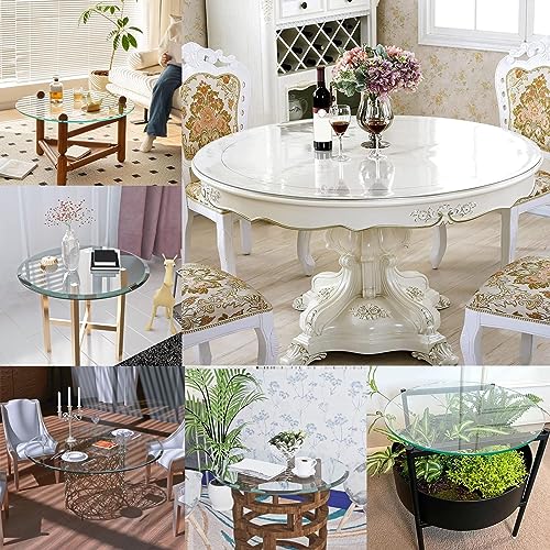 Round Tempered Glass Table Top Y102