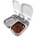 Automatic Pet Feeder with Stainless Steel Bowl Inserts H9357