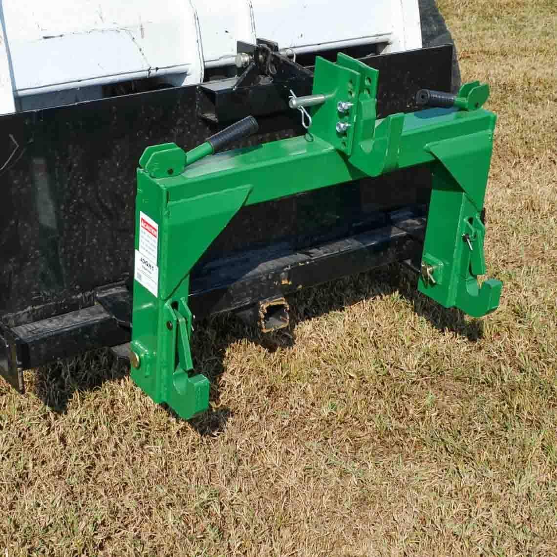 Green Steel Quick Hitch Cat 1 and Cat 2 A536153