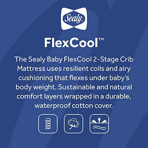 Cotton Cover 2-Stage Waterproof Baby Crib Mattress N833982