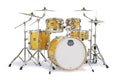 5-Piece Rock Shell Pack with 22" Bass Drum Sunflower Sparkle E6169