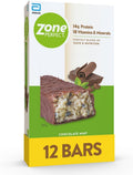 Chocolate Mint 1.76 oz Nutrition Bars 12 Count Boxes Pack of 2 Q9088