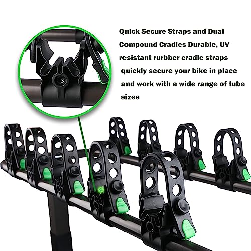 8 Pcs Bike Rack Straps Replacement Parts L4632