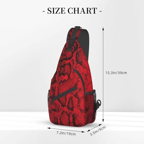 Snakeskin Crossbody Bag O489