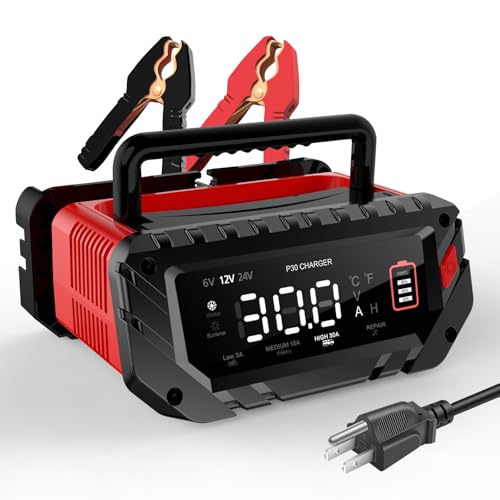12V 24V 16-Amp Smart Battery Charger K84221