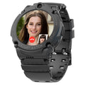 Black Smart Watch with 4G SIM GPS Video Call Pedometer C800513