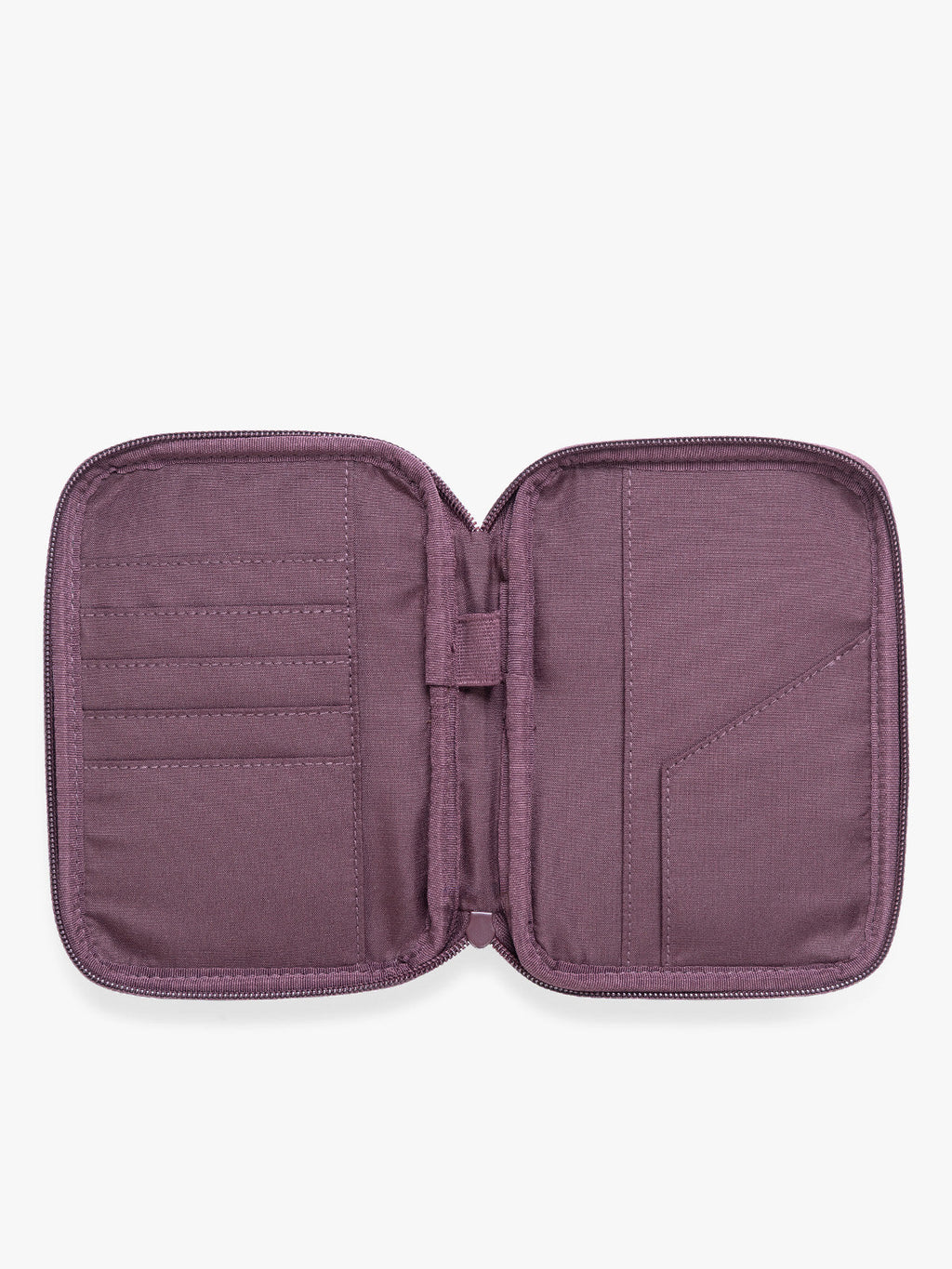 Luka Zip Passport Wallet in Vegan Leather