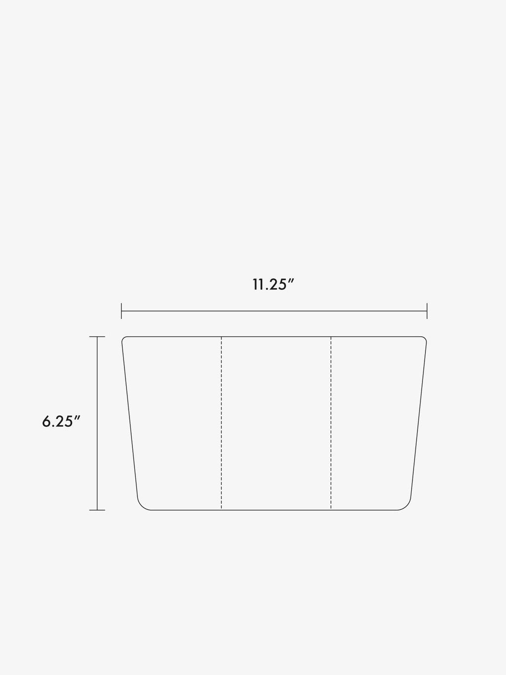 Luka 2 Quart Zip Pouch in Vegan Leather