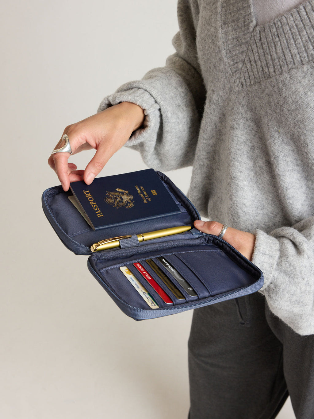 Luka Zip Passport Wallet