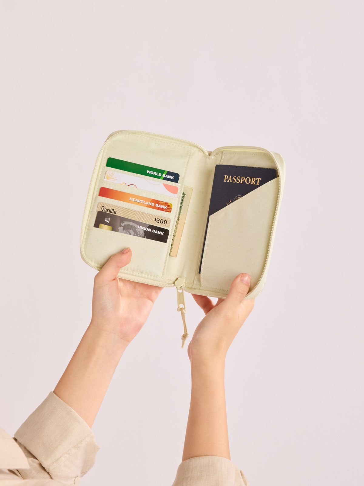 Terra Zip Passport Wallet