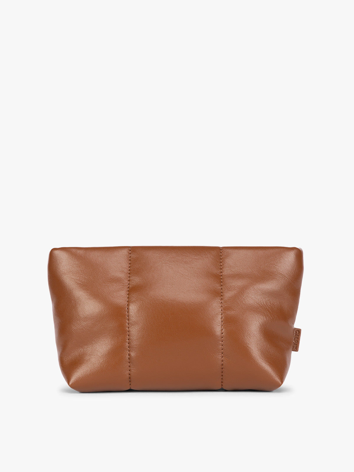 Luka 1 Quart Zip Pouch in Vegan Leather