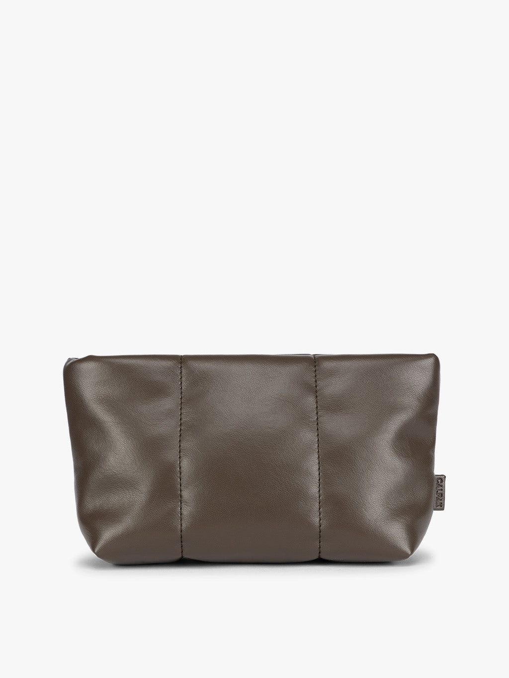 Luka 1 Quart Zip Pouch in Vegan Leather