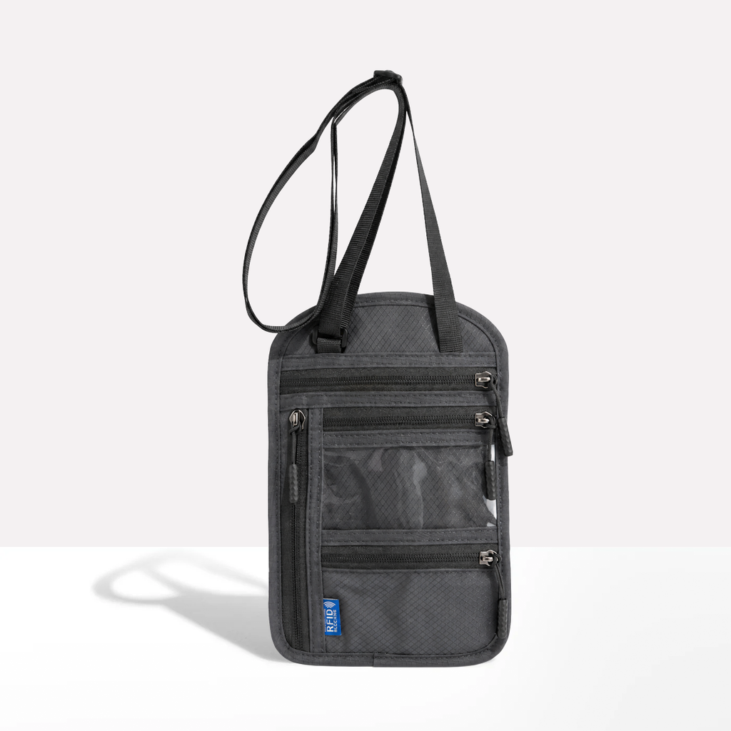 RFID Travel Neck Wallet
